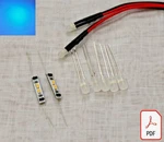 Pioneer RT-707 Ice Blue Replacement Led Vu Meter Lamps Lights Bulbs Kit. Fixed Price $39.50.