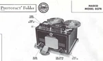 1951 Masco D37R Reel Tape Recorder Photofact Repair Manual D-37R. Fixed Price $11.04.