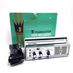 Vtg 1969 Juliette LT-555 Transistor Tape Recorder W/ Remote Mic In Box. Fixed Price $94.21.