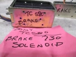 Sony Brake Solenoid Fits TC580 / TC730 # 1-454-074. Fixed Price $20.00.