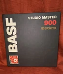 (1) Basf Studio Master 900 Maxima 1/4", 2500 Ft Reel To Recording Tape, New. Fixed Price $150.00.