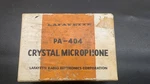 Lafayette PA-404 Crystal Microphone. Fixed Price $40.00.