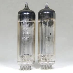 Matched Pair Mullard 6CA4/EZ81 Square Getter Rectifier England. Fixed Price $90.00.