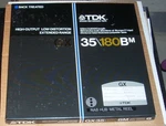 Tdk Gx 35-180BM Back Treated Reel To Tape 10.5" Metal Untested. Fixed Price $70.00.