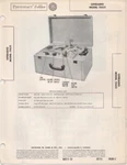 1950 Operadio 11A55 Reel Tape Player Service Manual Photofact Schematic. Fixed Price $8.99.