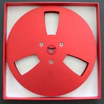 New Analog Audio 7" X 1/4" Metal Tape Reel -trident Hub- Red -akai Teac Sony. Fixed Price $31.95.