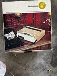 Vintage Westinghouse Solid State Portable Tape Recorder With Original Box. Fixed Price $25.00.