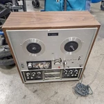 Defective Akai 1730D-SS 4 Channel Stereo Reel-to-reel Tape Deck Player. Fixed Price $149.88.