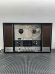 Wards Airline Speed Solid State Stereo Tape Recorder Model GEN-3687A. Fixed Price $65.00.