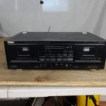 Teac W-520R Double Auto Reverse Cassette Deck Dual Dolby Hx Pro Black. Fixed Price $113.21.