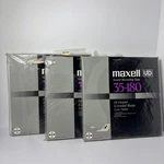 (3) Nos ! Maxell Ud 35-180 10" Reel To Recording Tape 3600 Ft Brand New. Fixed Price $239.99.