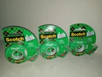 3 Scotch Magic Tape Matte Finish Invisible 1/2" X 800" 22 Yds (you Get Rolls). Fixed Price $7.15.