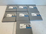 Lot 7 Ampex 631 Professional Recording Audio Tape 1/4" Open Reel. Fixed Price $129.99.