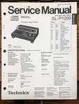 Technics SL-P1200 Cd Player Service Manual *original*. Fixed Price $74.97.