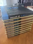 9) Maxell Ud 35-90 Used 7" Reel To Tapes. Fixed Price $135.00.