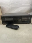 Technics RS-T9023 Stereo Double Cassette Deck Hx Pro Tested Working Remote. Fixed Price $119.99.