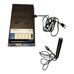 Webcor - Cassette Recorder Model TC242 With Microphone Made In Japan Rare. Fixed Price $30.00.