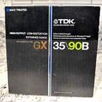 Tdk Gx 35/90B 7" Reel Tape Polyester Base 1,800' For Mastering Use Back Treated. Fixed Price $34.00.