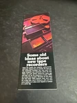 1970S Teac Brochure Tape Recorders Reel To Cassette #om-. Fixed Price $34.99.