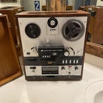 Akai X-360D Cross-field Head Reel-to Tape Deck With Wood Case & Manual. Fixed Price $199.99.
