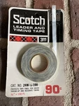 Scotch Brand 1/4" Leader Timing Tape 100FT 3M Deadstock. Fixed Price $10.49.