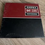 Ampex 641 Professional Reel To Sound Recording Tape 7" 1800FT Sealed. Fixed Price $19.99.