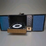 Vintage 1967 Webcor Musicale EP1758-1 Tube Stereo Portable Phonograph -works Grt. Fixed Price $125.00.