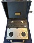 Vintage Truetone Riviera Portable Reel Tape Recorder W/mic (untested). Fixed Price $335.00.
