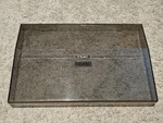 Vintage Teac Reel To Recorder Tinted Plastic Dust Cover Minor Crack. Fixed Price $99.00.