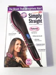 Simply Ceramic Straightening Brush Model SSMC4 Original Box. Fixed Price $13.42.