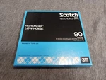 3M Scotch Highlander Low Noise Recording Tape Minutes #229-1/4-R90 Reel. Fixed Price $12.99.