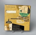 Tower Magnetic Audio Tape W/ Music Reel Vintage Sound Recording 7 Inch. Fixed Price $14.99.