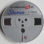 Akai Stereo 4 Track Demonstration Tape Reel To. Fixed Price $34.99.
