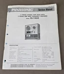 Panasonic Stereo Tape Deck RS-736US Service Manual D-4388. Fixed Price $150.00.