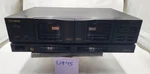 Fisher CR-W683 Double Cassette Deck Black. Fixed Price $49.99.