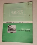 Ampex Series 1200 1260 1270 Reel To Owner / User Manual *original*. Fixed Price $20.00.