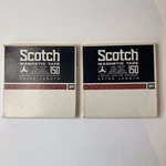 2 Scotch Magnetic Tape 150 Extra Length 7 1800'-1/4 Beatles, Lovin Spoonful. Fixed Price $18.00.