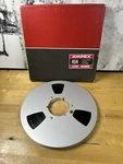 Vintage Ampex 414 Low Noise 1.5 Mil Acetate 2500 10.5" Reel New Nos. Fixed Price $29.99.
