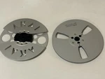 Lot 2 Empty Take Up Reels Akai Die Cut Metal & Scotch. To 7 , Clean.. Fixed Price $79.99.