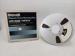 Vintage Maxell LNE35-10 Reel To Audio Tape 10.5" 10-1/2" 1/4". Fixed Price $42.46.