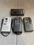 Lot Of 3 Sony M-529V/M-540V-OLYMPUS Pearlcorder L100 Microcassette Recorders. Fixed Price $29.99.