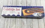 Deluxe Solid Wood Cribbage Set Premier Edition W/ Bicycle Playing Cards 3 Player. Fixed Price $19.99.