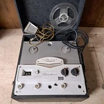 Vintage Webcor Regent EP2820-1B Reel To Recorder/player W/ Microphone, Box. Fixed Price $100.00.