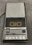 General Electric Cassette Player 3-5105C, Vintage Desktop Tape Recorder Black. Fixed Price $38.00.