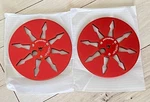Inch Metal Reels Aluminum Pair For Pioneer To RT-707 Red. Fixed Price $139.00.