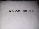 Teac Series Tensioner&pinch Roller Micro Washer Set X-7R X-1000R X-10R X-700R. Fixed Price $20.00.