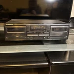 Pioneer CT-W205R Stereo Double Cassette Deck, Tested. Fixed Price $50.00.