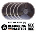 Lot OF(5) SM900 Rtm Pyral Rmgi Tape Reel 1/4" X 1200' 7" Plastic New. Fixed Price $234.35.