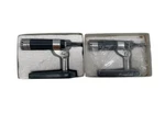 Pair Of Teac Wc 10A Dualio Vintage Desktop Microphone Dynamic, Swing-arm, Boxe. Fixed Price $180.00.