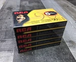 5-PACK Rca 90 Minute Blank Audio Cassette Tapes Stereo Hi-fi New. Fixed Price $14.99.